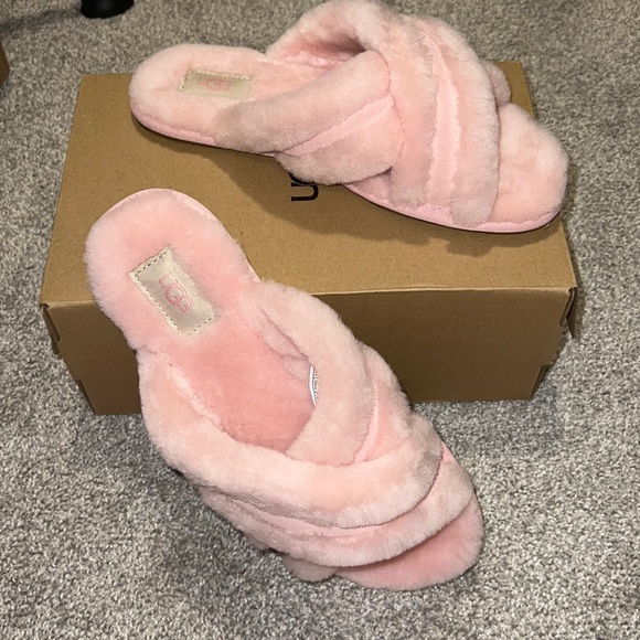 UGG Australia Scuffita Slippers - Pink Cloud - Picture 7 of 9